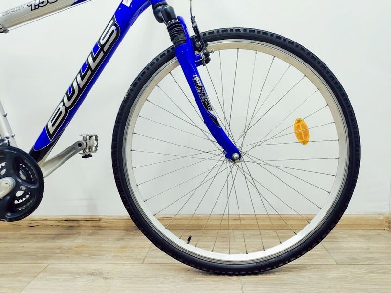 Велосипед 28 Bulls Sport 15C дорожній сіро-синій алюм 000034764 фото