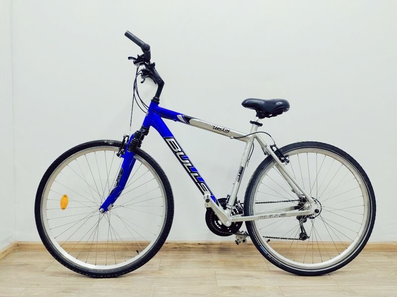 Велосипед 28 Bulls Sport 15C дорожній сіро-синій алюм 000034764 фото