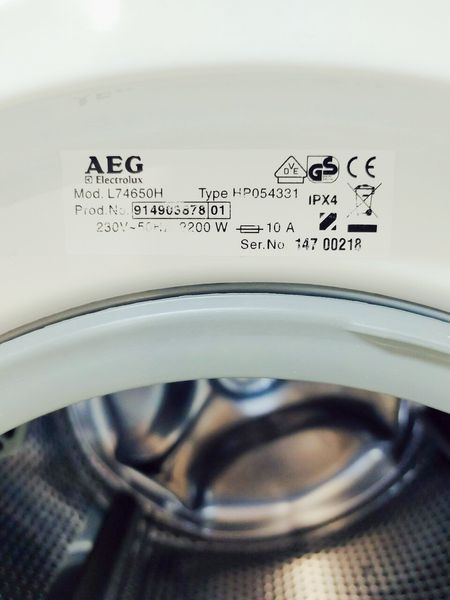 Стиральная машина AEG L74650H 000042266 фото Стиральная машина AEG L74650H 000042266 фото