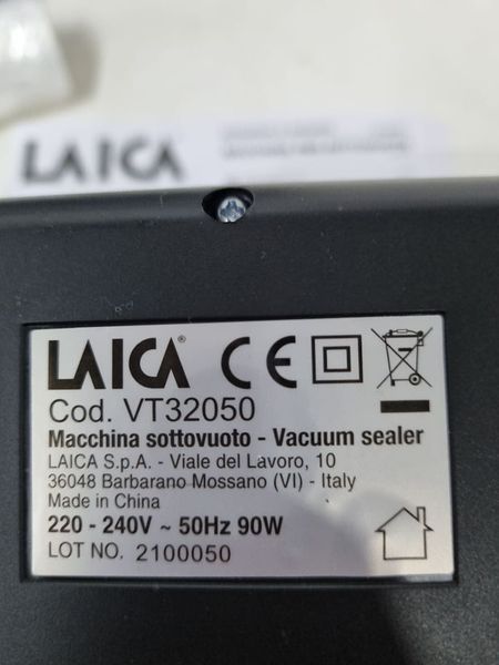 Пищевой вакуумный упаковщик Laica VT32050 000033325 фото