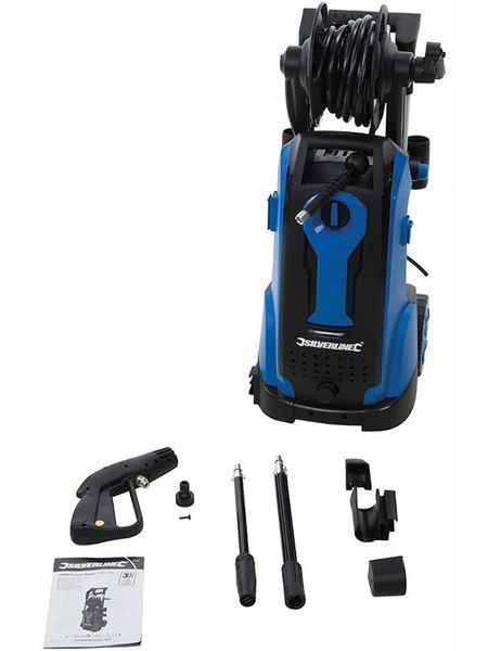 Мойка высокого давления Silverline 943676 Pressure Washer 2100w 165 Bar 000040428 фото