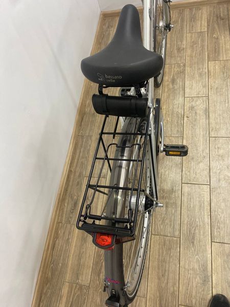 Велосипед 28 Peugeot дамка сріблястий 000047757 фото