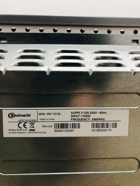 Мікрохвильова піч Severin MW9280 1200w sn N219W117515G0307 000043234 фото