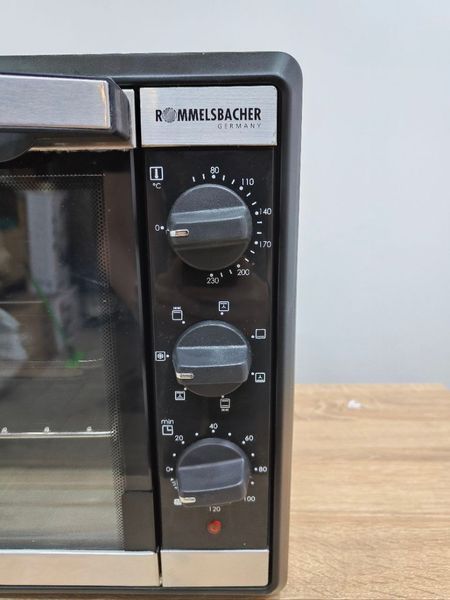 Електродуховка міні піч Rommelsbacher BG1805 1800W sn 01115 000049160 фото