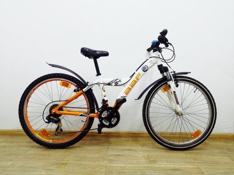 Велосипед 26 BBF StreetRider підлітковий біло-оранжевий алюм 000034768 фото
