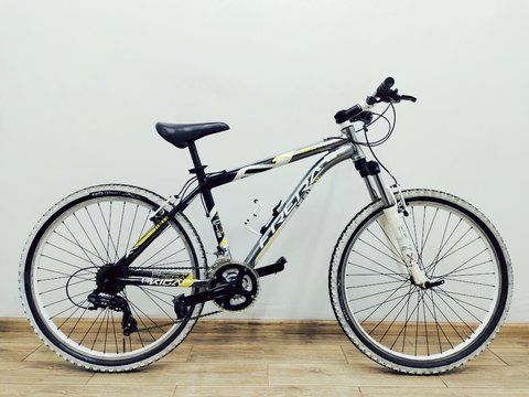 Велосипед 26 Frera Cross гірський чорно сірий алюм 000038610 фото