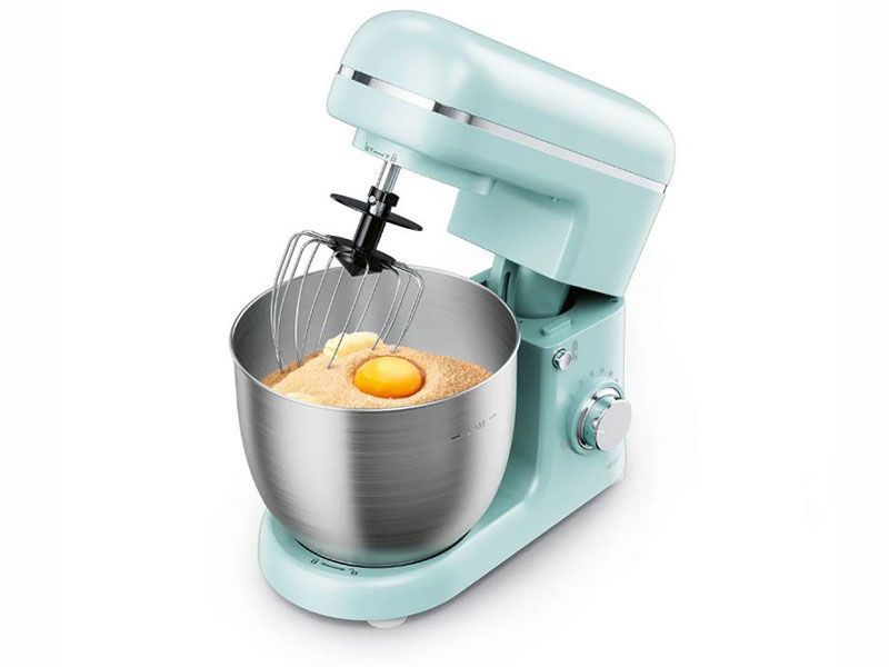 Миксер планетарный тестомес SilverCrest SKM 600 C2 600w 5л Green Matt 000042414 фото