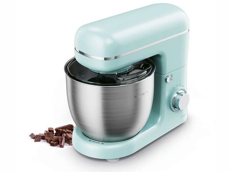 Миксер планетарный тестомес SilverCrest SKM 600 C2 600w 5л Green Matt 000042414 фото
