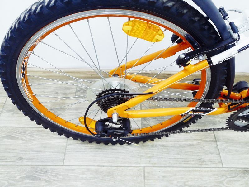 Велосипед 26 BBF StreetRider підлітковий біло-оранжевий алюм 000034768 фото