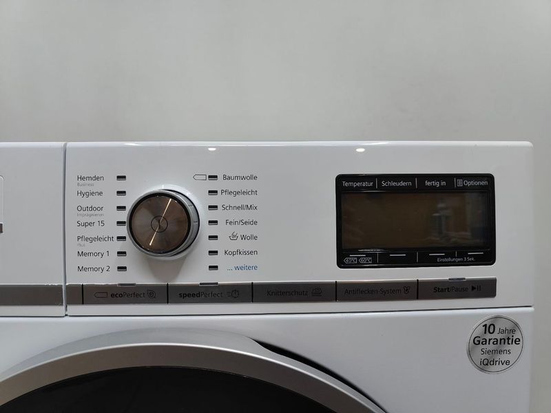 Стиральная машина Siemens iQ800 WM14Y74A 2100W 8кг sn 9412200609 000053104 фото