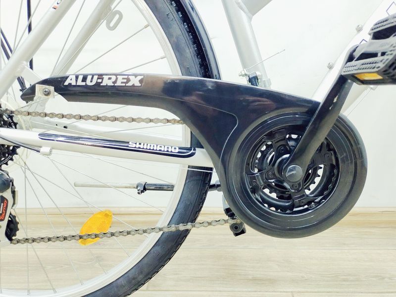 Велосипед 28 AluRex SportLine дамка сірий алюм 000043015 фото
