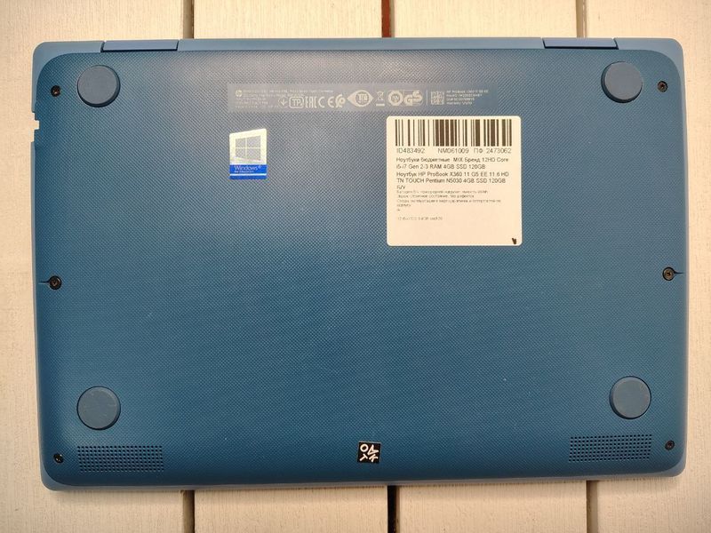 Ноутбук HP ProBook X360 11 G5 EE 11.6 HD TN TOUCH Б/У Бат до 5 годин 000052189 фото