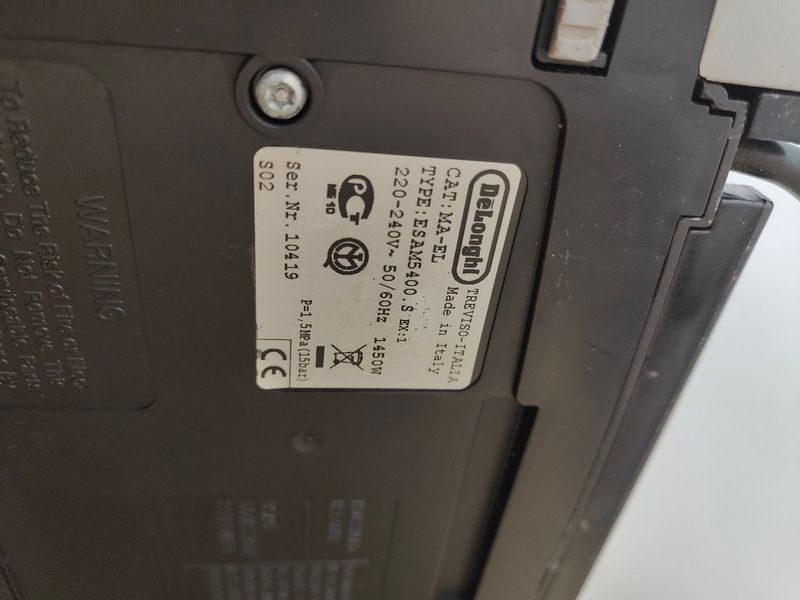 Кофемашина Delonghi Perfecta ESAM5400.S 1450W sn 10419 000050419 фото