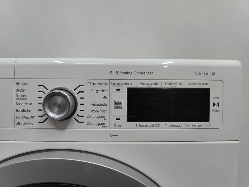 Сушильная машина Bosch Serie 8 WTW875W0 1000W sn 00740 000051965 фото