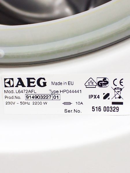 Стиральная машина AEG L6472AFL 000031884 фото