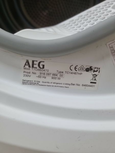Сушильная машина AEG 7000 Series T7DB60470 000039548 фото