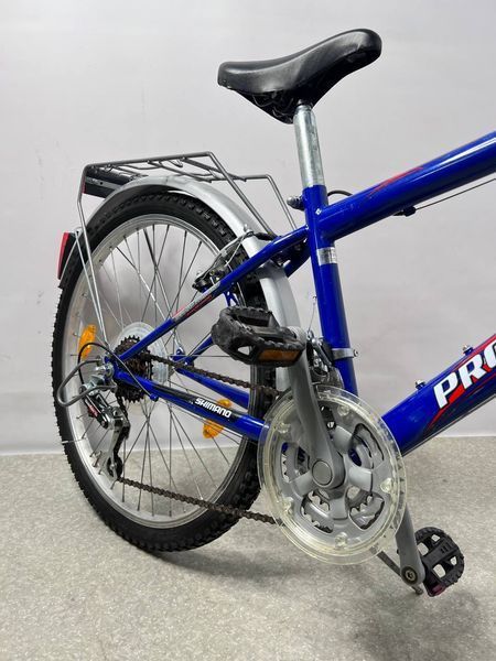 Велосипед 24 ProPhete StreetRider підлітковий синій хром 000038618 фото