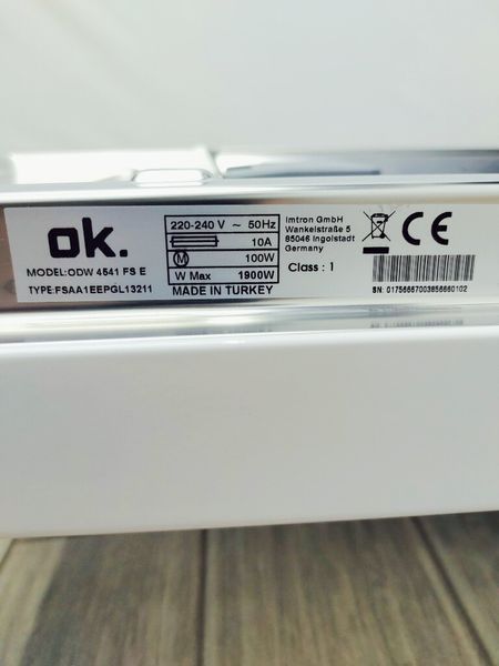 Посудомоечная машина OK ODW 4541 FS E 000040134 фото