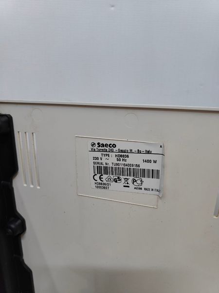 Кофемашина Saeco Vla Torretta 240 HD 8836 1400W sn TU901104009156 000049968 фото