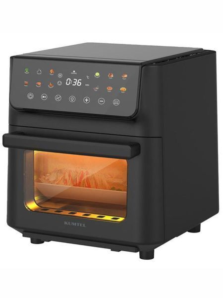 Мультипечь Kumtel HAF 10 XXL 1800w 12л Black 000045819 фото