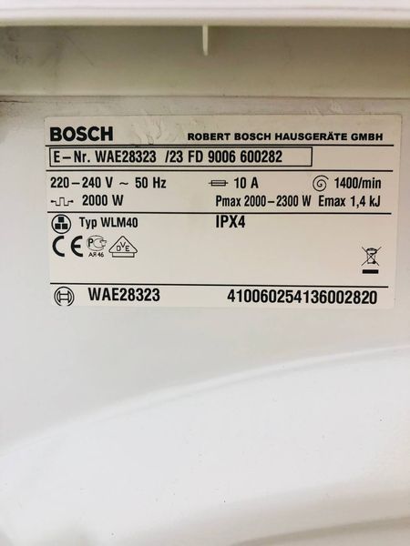 Стиральная машина Bosch Maxx6 WAE28144 34 000045381 фото