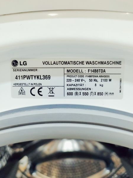 Стиральная машина LG DirectDrive F14B8TDA 000044948 фото
