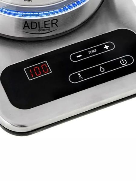 Електрочайник з регулюванням температури Adler AD 1293 1700мл 2200w 000037320 фото