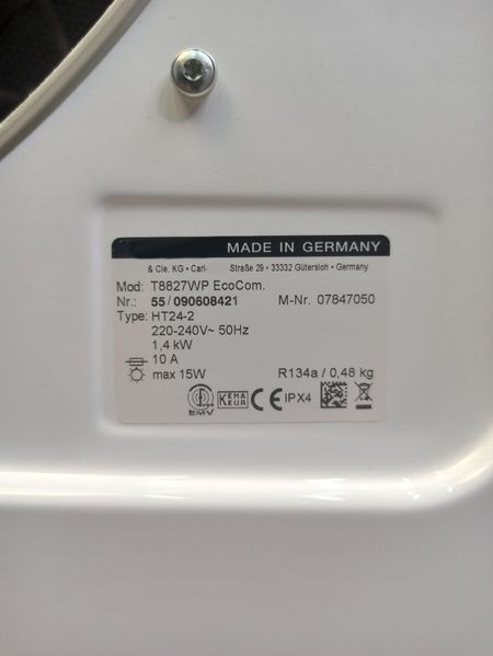 Сушильна машина Premium T 8827 WP 1140w 7 кг sn 55090608421 273е 000042190 фото