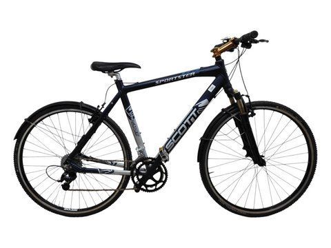 Велосипед 28 Scott Sportster Pro Spec горный серо синий алюм 000050969 фото