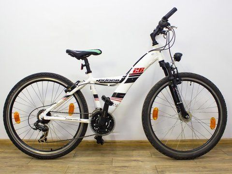 Велосипед 26 Prince Wild Heater підлітковий білий алюміній 000021296 фото