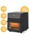 Мультипечь Kumtel HAF 10 XXL 1800w 12л Black 000045819 фото 4