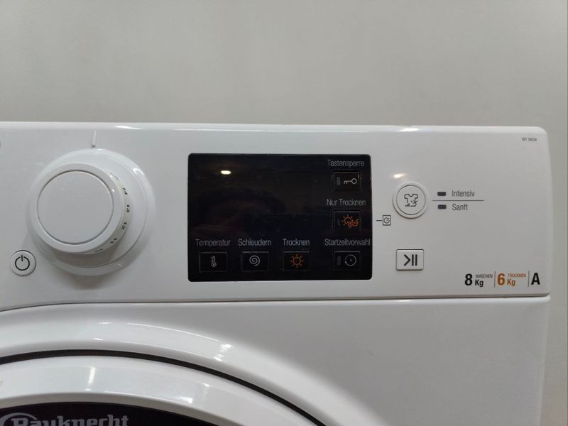 Пральна машина з сушінням Bauknecht Digital Motion WT 86G4DE 1850W 8+6кг sn 859991548450 000051667 фото