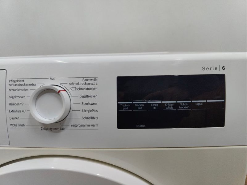 Сушильна машина Bosch WTG86400 2800W 9кг sn 9607200278 000048669 фото