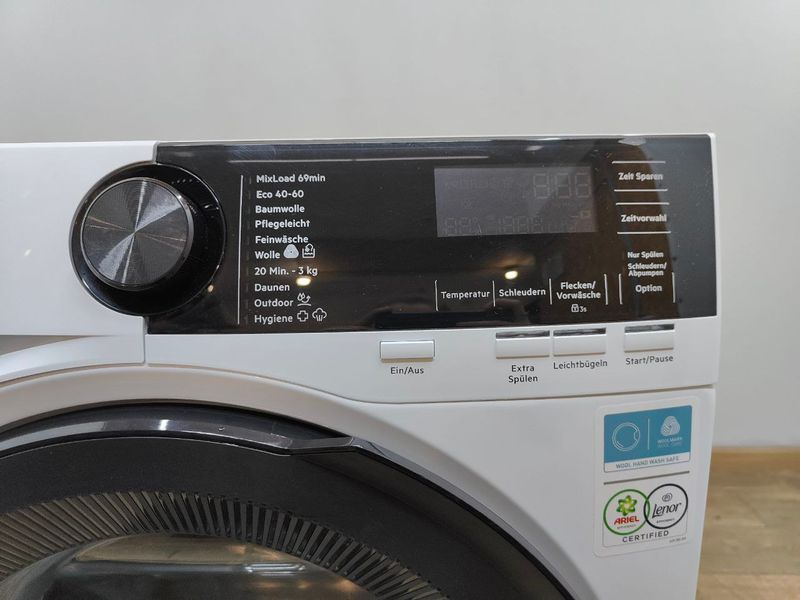 Стиральная машина AEG 6000 Series LR6AMZ410FL 2100W 10кг sn 52200034 000051594 фото