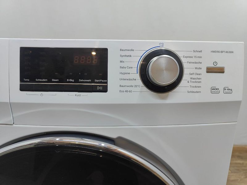 Пральна машина Haier HWD90BP14636N 2200W 9кг sn CE0J9CE0100T6M480025 000051170 фото