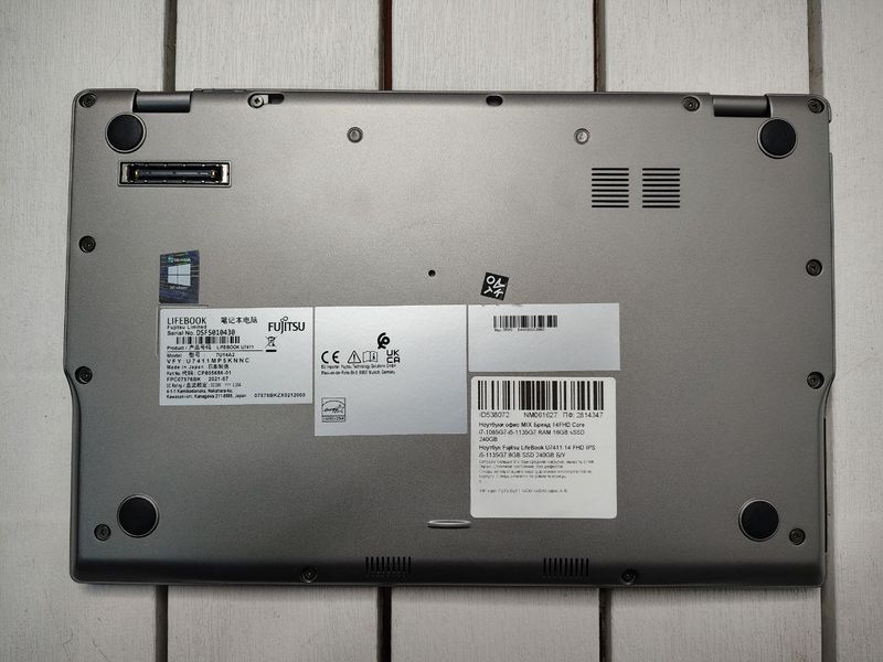 Ноутбук Fujitsu LifeBook U7411 14 FHD Б/У Бат до 8 годин 000052190 фото