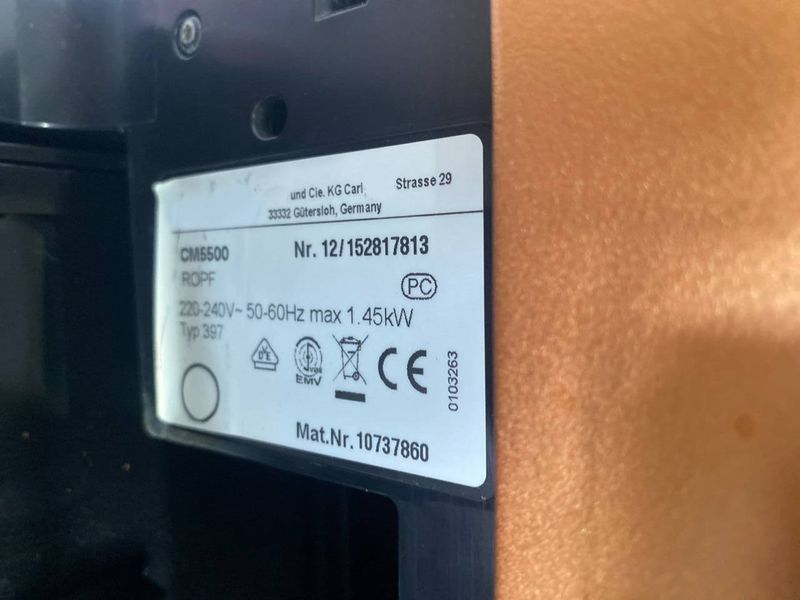 Кавомашина Premium CM 5500 1450w sn 12152817813 000045466 фото
