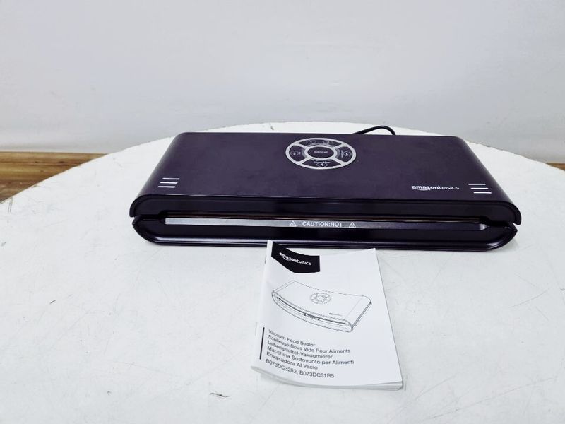 Харчовий вакуумний пакувальник AmazonBasics VS2320 120w стік (без коробки) LPNHE589267617 40е 000033447 фото