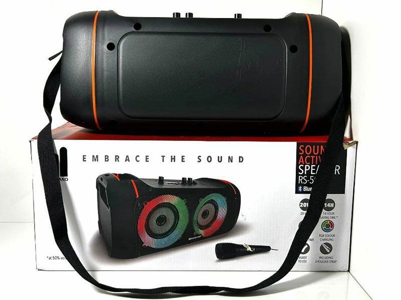 Караоке мини система Roseland RS 500 2400 mAh 40370 фото