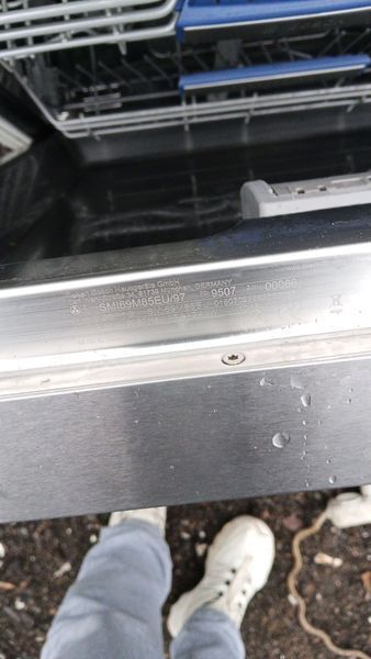 Посудомоечная машина Bosch SMI69M85EU 97 2400W 14ком sn 950700086 000051082 фото