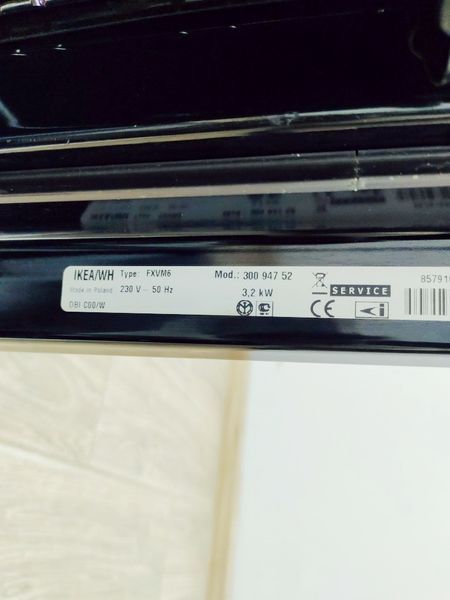 Електродуховка Ikea FXVM6 3200w sn 390713002315 000037729 фото