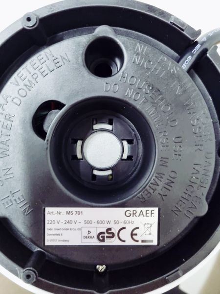 Вспениватель молока Graef MS 701 000033135 фото