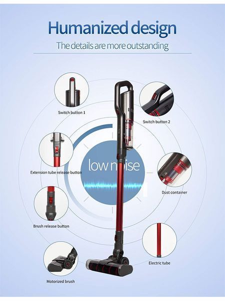 Пилосос вертикальний iBOT Storm Power i202 VC2002A 250w 2000 mAh 000045776 фото
