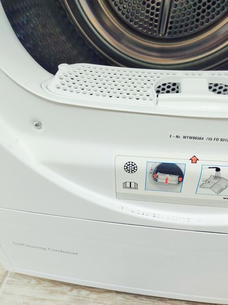 Сушильна машина Bosch EcoLogixx 7S WTW86564 15 800w 7 кг sn 9312 202864 000043349 фото