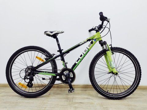 Велосипед 24 Cube Race підлітковий чорно-жовтий алюм 000034761 фото