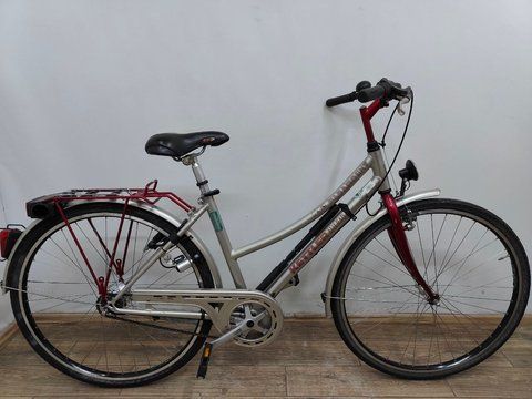 Велосипед 28 Kettler Paramount Alu Rad дамка серо красный алюм 000050954 фото