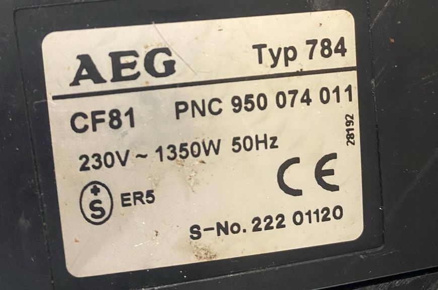Кофемашина AEG CF81 PNC 950074011 1350W sn 22201120 000048842 фото