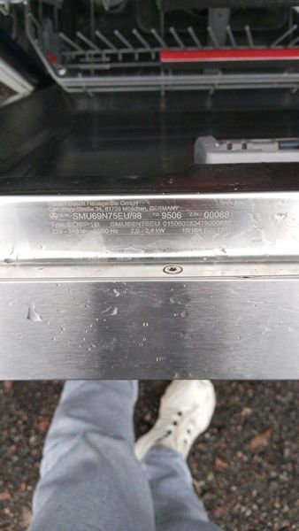 Посудомоечная машина Bosch SMU69N75EU98 2400W 14ком sn 950600068 000051080 фото