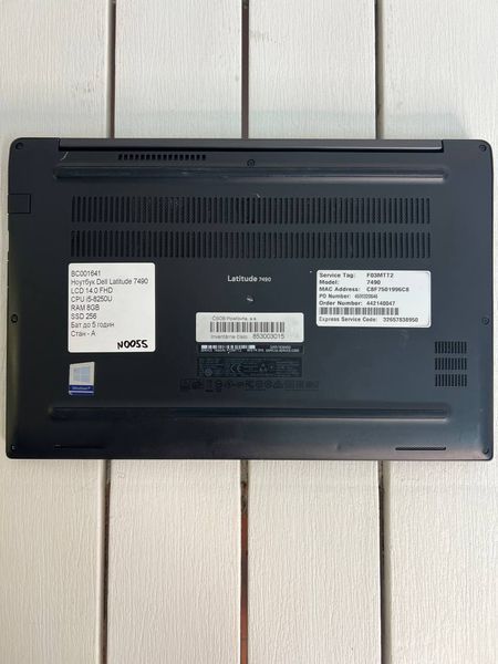 Ноутбук Dell Latitude 7490 14.0 бат до 5 годин 000049353 фото