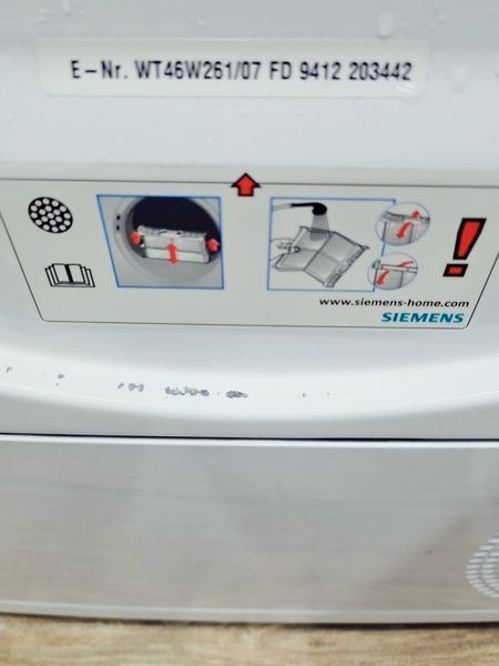Сушильная машина Siemens IQ700 WT46W261 07 000039558 фото